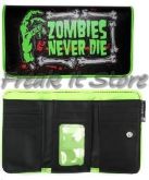 Carteira Zombie Never Die - Sourpuss